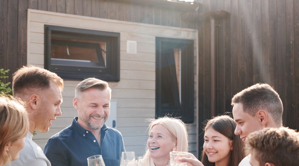 Feestje in de tuin